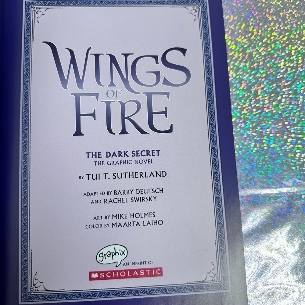 Wings of Fire: Book Four The Dark Secret (The Graphic Novel #4) Tui T Sutherland - Picture 9 of 11